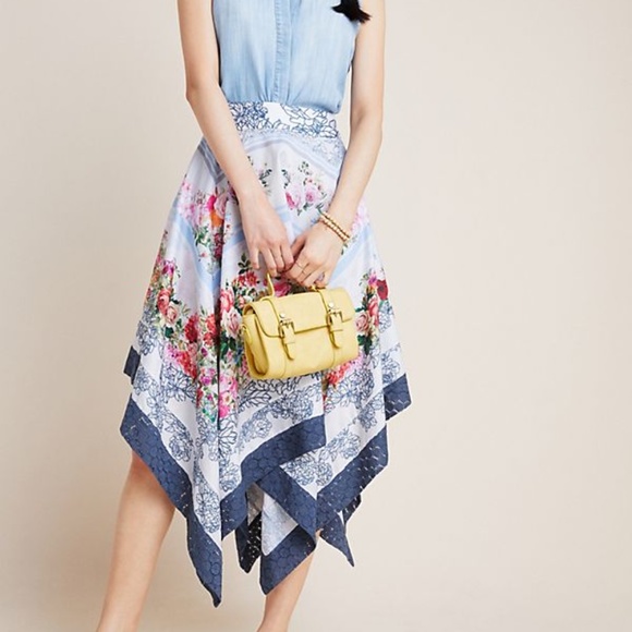 Anthropologie Dresses & Skirts - NWT Anthropologie Floral Midi Skirt, size 2